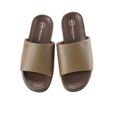 Hush Puppies Sandal Pria Soluzo Slide In Khaki