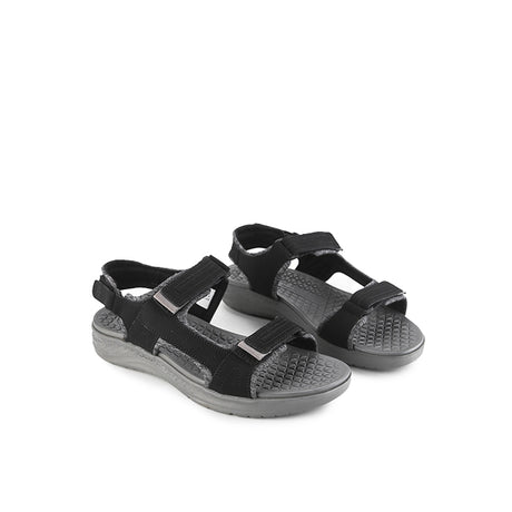 Hush Puppies Pria Rafter Activate Sandal In Bold Black