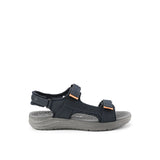 Hush Puppies Pria Sandals Activate Sandal In Navy Blue Pu