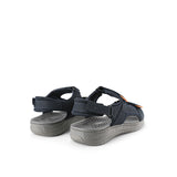 Hush Puppies Pria Sandals Activate Sandal In Navy Blue Pu