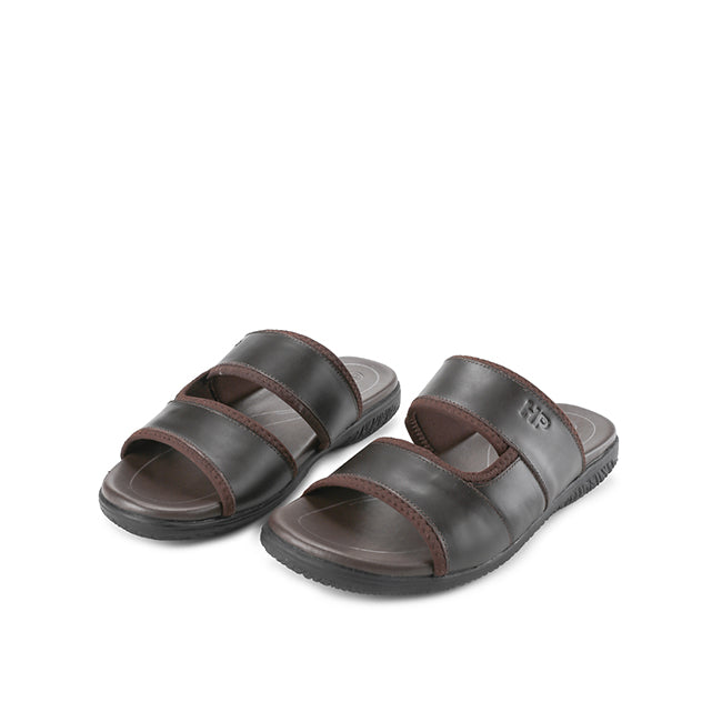 Hush Puppies Sandal Pria Chekhov - 2 Straps In Coffee