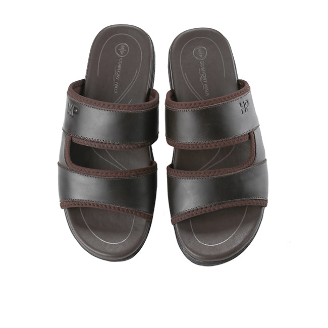 Hush Puppies Sandal Pria Chekhov - 2 Straps In Coffee