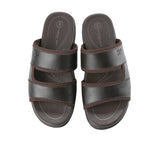 Hush Puppies Sandal Pria Chekhov - 2 Straps In Coffee