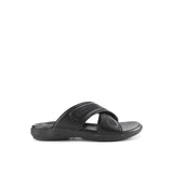 Hush Puppies Sandal Pria Slide Snap Cross In Black