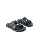 Hush Puppies Sandal Pria Evano Cross In Navy