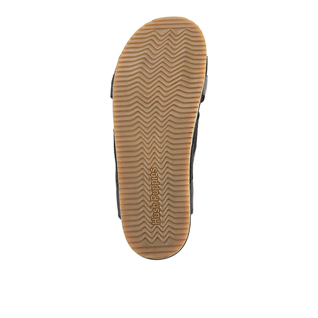 Merritt Cross Slide In Bold Black Leather