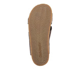 Merritt Cross Slide In Dark Brown Leather
