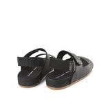 Merritt Slingback In Bold Black Leather
