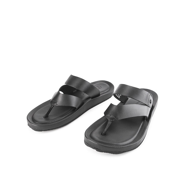 Hush Puppies Sandal Pria Cross Spear Axel Toepost In Black