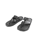 Hush Puppies Sandal Pria Cross Spear Axel Toepost In Black