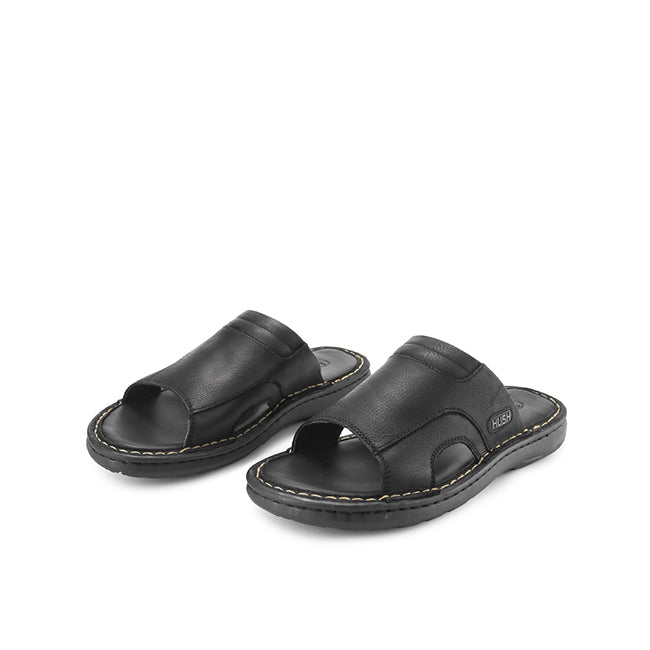 Hush Puppies Sandal Pria Gollaf Otto Slide In Black