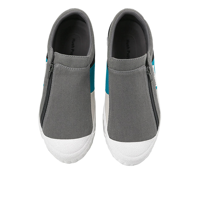 Hush Puppies Sepatu Pria Braxton Nashville - Zipper In Grey