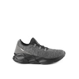 Hush Puppies Sepatu Pria Athleisure Charge Sneaker In Bold Black Textile
