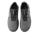 Hush Puppies Sepatu Pria Athleisure Charge Sneaker In Bold Black Textile