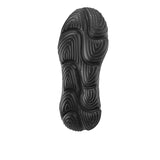 Hush Puppies Sepatu Pria Athleisure Charge Sneaker In Bold Black Textile