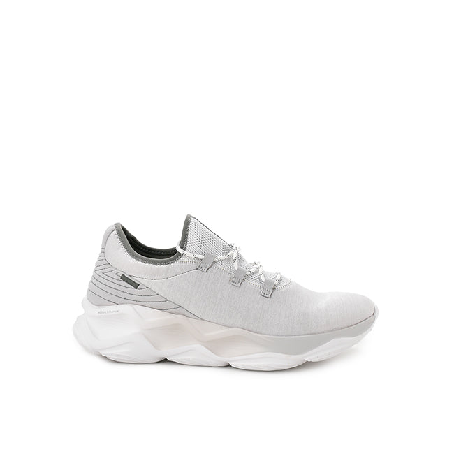 Hush Puppies Sepatu Pria Athleisure Charge Sneaker In Cloud Grey Textile