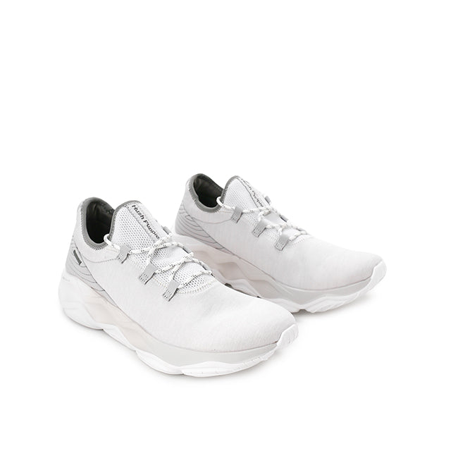 Hush Puppies Sepatu Pria Athleisure Charge Sneaker In Cloud Grey Textile
