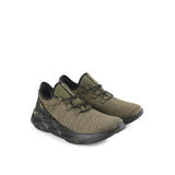 Hush Puppies Sepatu Pria Sneakers Charge Sneaker In Dark Olive Textile