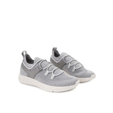 Hush Puppies Sepatu Pria Lace Up Elevate Knit Lace In Calm Grey Knit