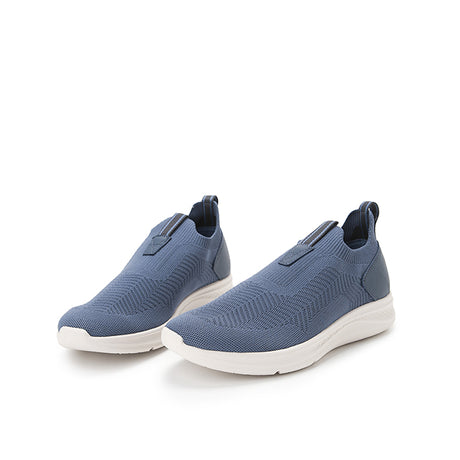 Hush Puppies Sepatu Pria Slip On Elevate Knit Slip In Deep Blue Knit