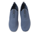 Hush Puppies Sepatu Pria Slip On Elevate Knit Slip In Deep Blue Knit