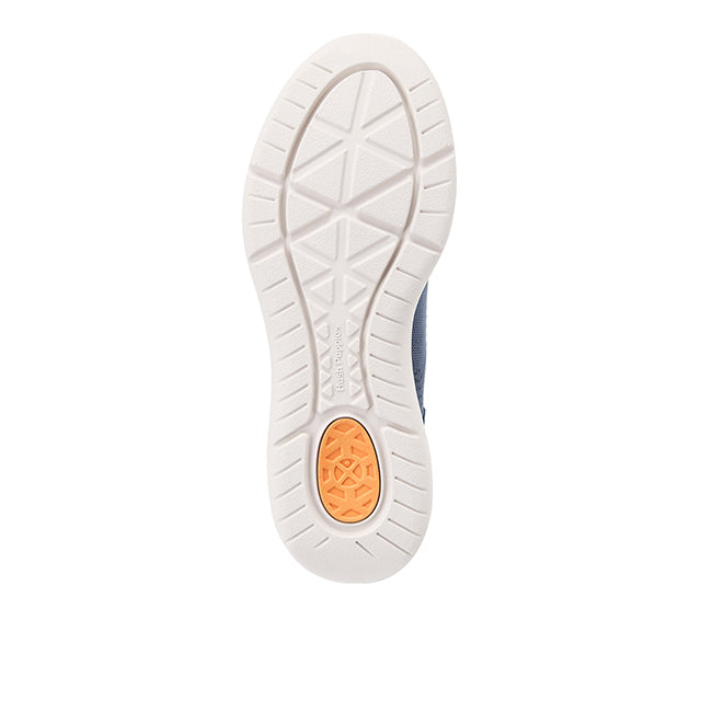 Hush Puppies Sepatu Pria Slip On Elevate Knit Slip In Deep Blue Knit