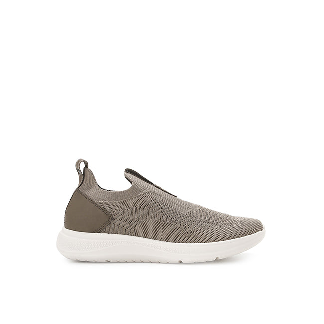 Hush Puppies Sepatu Pria Slip On Elevate Knit Slip In Fossil Knit