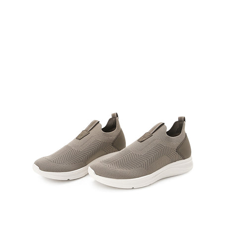 Hush Puppies Sepatu Pria Slip On Elevate Knit Slip In Fossil Knit