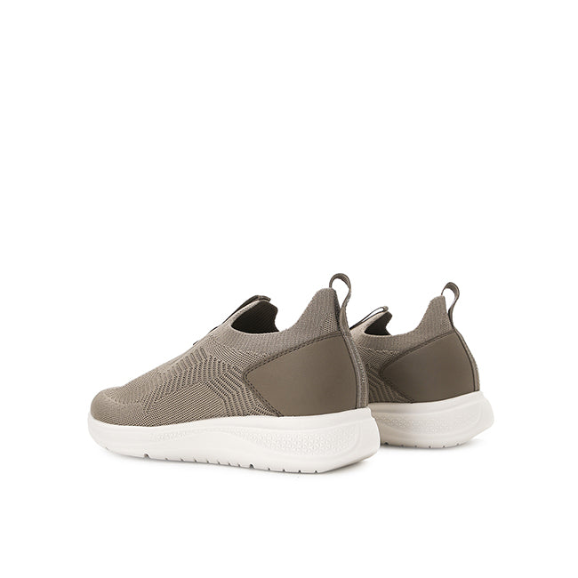 Hush Puppies Sepatu Pria Slip On Elevate Knit Slip In Fossil Knit