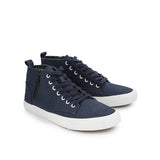 Hush Puppies Sepatu Pria Dawson Laces Boots In Navy