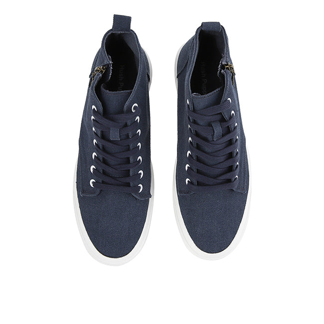 Hush Puppies Sepatu Pria Dawson Laces Boots In Navy
