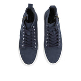 Hush Puppies Sepatu Pria Dawson Laces Boots In Navy