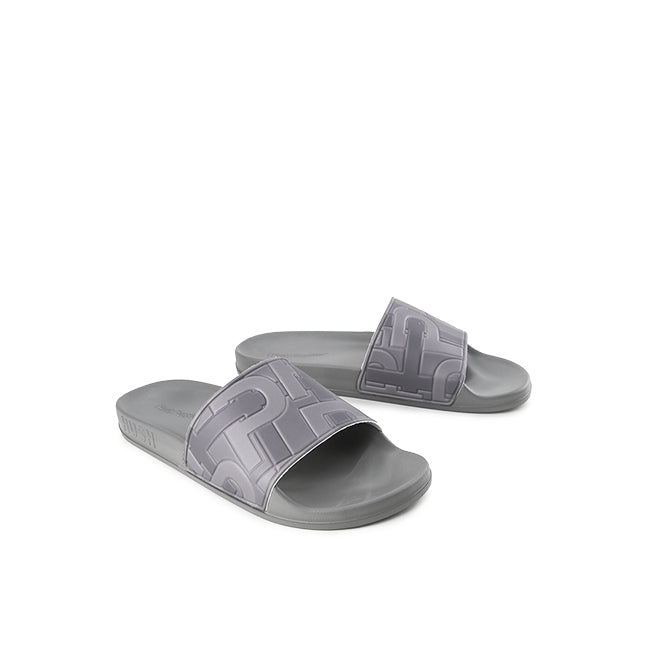 Hush Puppies Sandal Pria Slide Thanos Mono In Grey