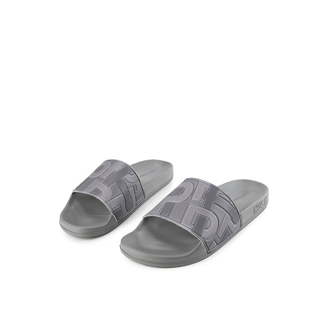 Hush Puppies Sandal Pria Slide Thanos Mono In Grey