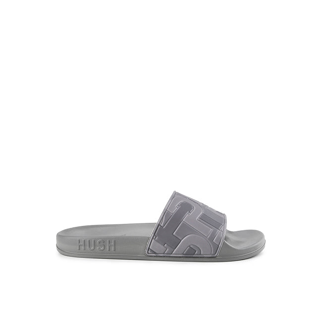 Hush Puppies Sandal Pria Slide Thanos Mono In Grey