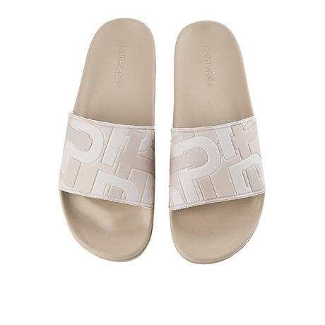 Hush Puppies Sandal Pria Slide Thanos Mono In Light Taupe