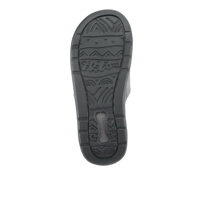 Hush Puppies Sandal Pria Stride Posh Slide In Grey