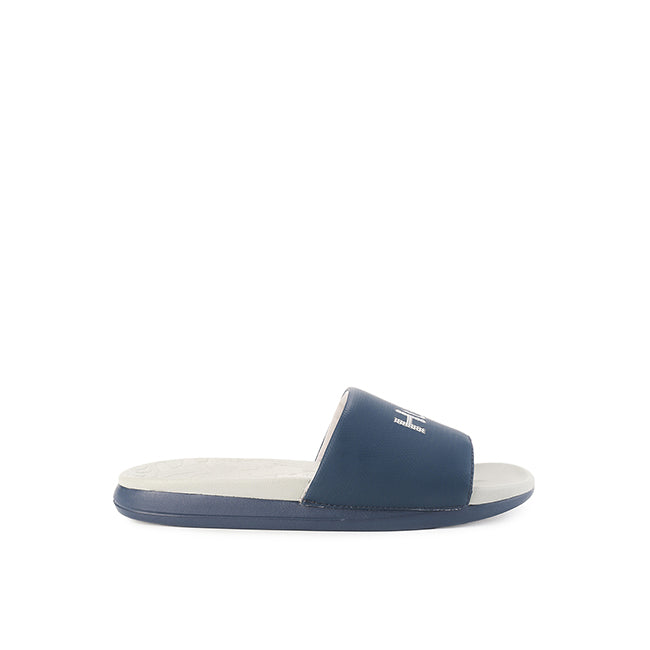 Hush Puppies Sandal Pria Summit George Slide In Navy