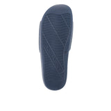 Hush Puppies Sandal Pria Summit George Slide In Navy