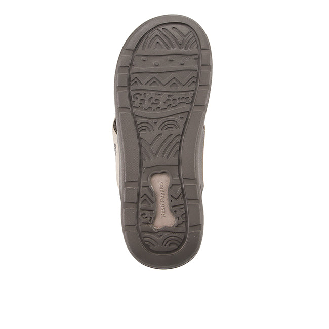 Hush Puppies Sandal Pria Stride Posh Toepost In Brown