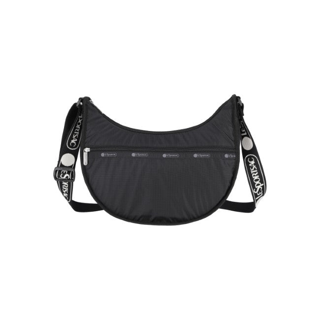 LeSportsac Unisex Everyday Hobo In Logo Jacquard Black