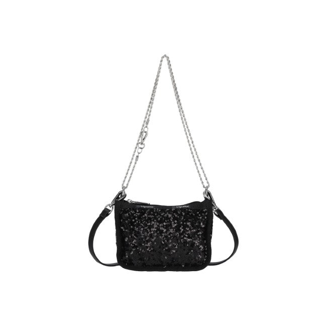 2Way Chain Mini Bag In Cosmic Black