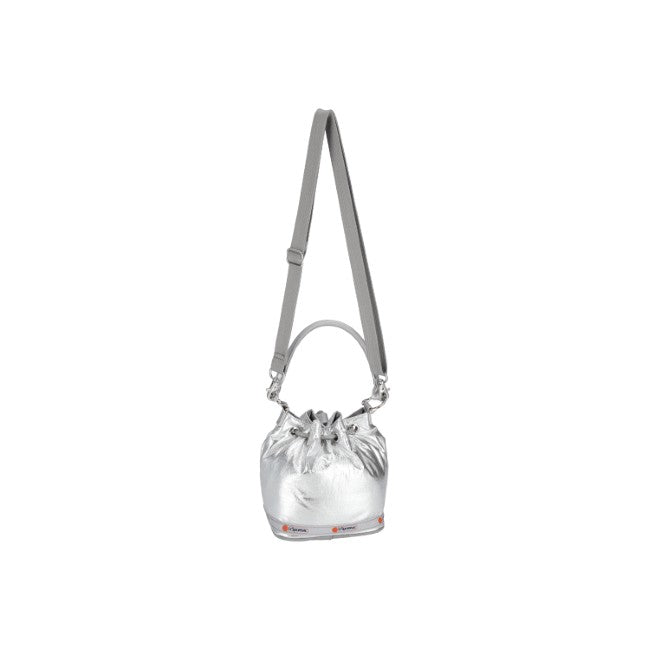 Sm Drawstring Bag In Astro Silver