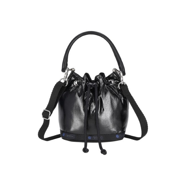 Sm Drawstring Bag In Astro Black