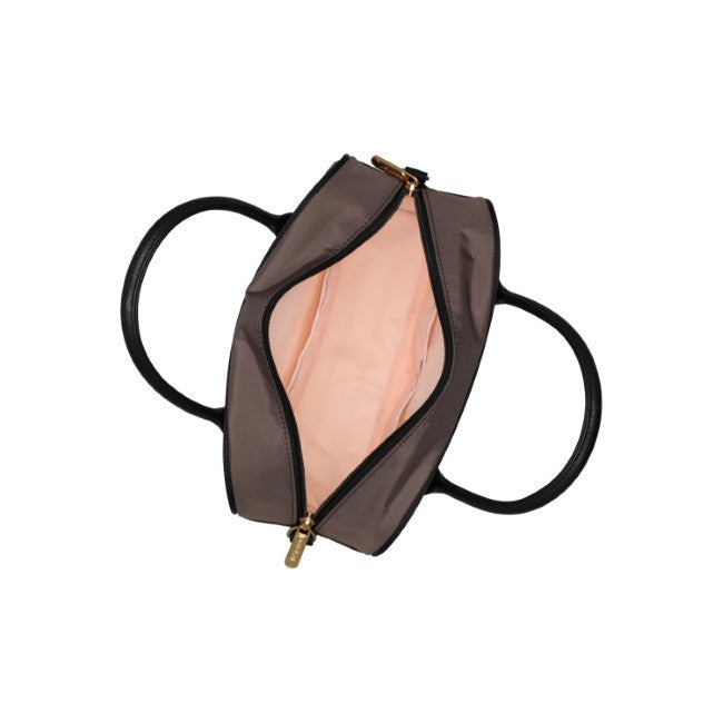 LeSportsac Unisex Square Th Crossbody In Uptown Dark Choco/Blk