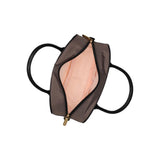 LeSportsac Unisex Square Th Crossbody In Uptown Dark Choco/Blk