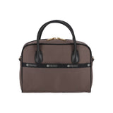 LeSportsac Unisex Square Th Crossbody In Uptown Dark Choco/Blk