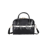LeSportsac Unisex Square Th Crossbody In Uptown Blkshine/Blk2