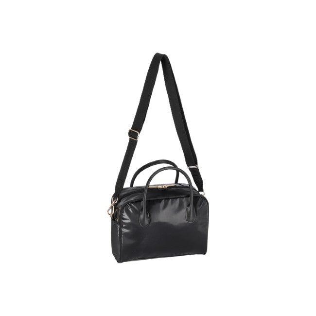 LeSportsac Unisex Square Th Crossbody In Uptown Blkshine/Blk2