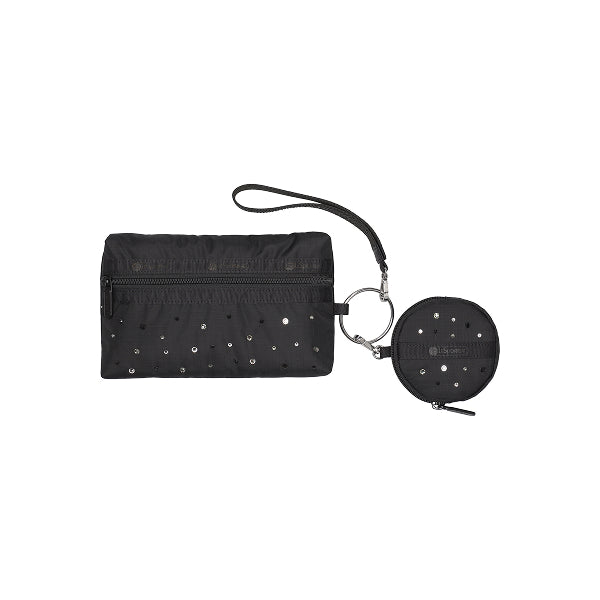 LeSportsac Aksesoris Unisex Dual Pouch Wristlet In Stardust Pouch Set